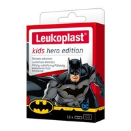 Leukoplast Batman Zestaw Plastrów z Opatrunkiem 12 szt.