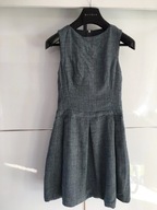 STILE BENETTON_ SUKIENKA BOMBKA S STAN BDB Z WEŁNĄ