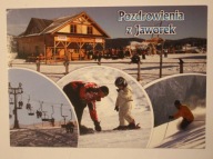 Jaworki - Homole, Arena Narciarska. SZAŁAS BUKOWINKI - ORYGINALNA PIECZĄTKA