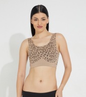 Śliczny biustonosz M&S ANIMAL 7014 UK LARGE EUR L