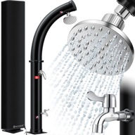 Słoneczny prysznic ogrodowy solarny ciepła woda 35 litrów maks. 60°C k21