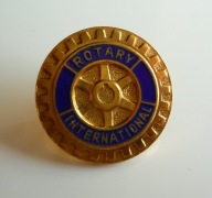 ROTARY INTERNATIONAL organizacja humanitarna - ruch rotariański - guzik1