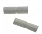 Złączka prosta TT Plast sztywna PVC do rur 28mm 2 sztuki z gwint i paskiem
