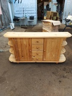 KOMODA DREWNIANA SOSNOWA