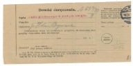 Nowy Targ 1931 Potwierdzenie odbioru