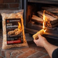 EKOLOGICZNA PODPAŁKA Z WEŁNY DRZEWNEJ ROZPAŁKA DO GRILLA KOMINKA PIECA 2KG