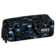 PIÓRNIK SZKOLNY MŁODZIEŻOWY DLA CHŁOPCA NIEBIESKO CZARNY NEON BACKUP