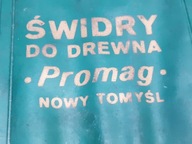 ręczne wiertła świdry do drewna PROMAG NOWY TOMYŚL 4szt