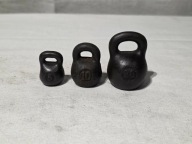 Stare odważniki funtowe tzw Funciaki 5-20dkg