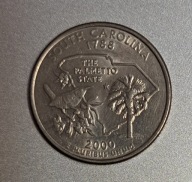 USA 25 centów 2000r. Karolina Południowa BCM