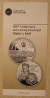 FOLDER NBP DO MONETY 10 zł 2023 600 - lecie nadania Łodzi praw miejskich