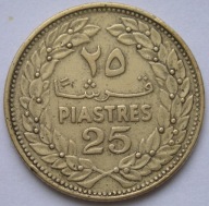 Liban 25 piastrów 1969