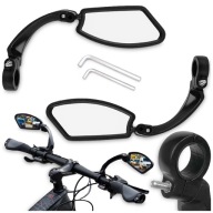 Lusterko rowerowe wsteczne lewe oko uniwersalne czarne 360° na kierownicę