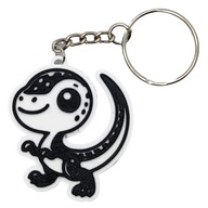 BRELOK UROCZY VELOCIRAPTOR figurka 3D do kluczy PREZENT TOREBKA PLECAK