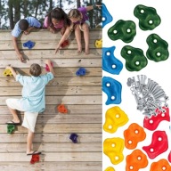 KAMIENIE WSPINACZKOWE UCHWYTY WSPINANIA 20KG DZIECI OGRODOWE OGRODU MOCNE