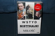 PAKIET 3 FILMÓW DVD: Wstyd, Nietykalni, Miłość