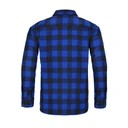 KOSZULA FLANELOWA - niebieska 176/46