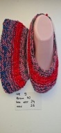9 Kapcie balerinki handmade roz.40 NOWE ręcznie robione