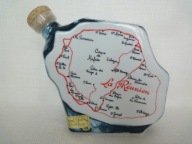 GRAND FEU de PORCELAINE Francja karafka LA REUNION