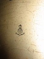 G. BECKER - STARA DUZA TARCZA DO ZEGARA GABINETOWEGO - 21,5 CM 2602