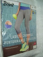 Getry/legginsy 3/4 Crivit Cropped Performance S/M