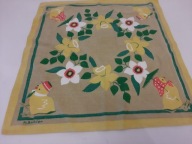 SERWETA SERWETKA PŁÓCIENNA SKANDYNAWSKA M.BUHLER Z 1950r KURCZAKI