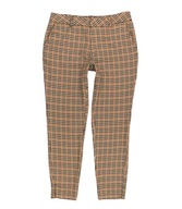 PULZ eleganckie spodnie slim cygaretki pepitka 38/40