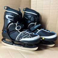 ŁYŻWY DZIECIĘCE K2 MERLIN JR ICE 32 - 37 REGULOWANE UŻYWANE SZYBKA DOSTAWA