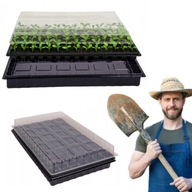 MINISZKLARNIA DO KIEŁKOWANIA ZESTAW DO WYSIEWU I ROZSAD 84 KOMÓRKI INSPEKT