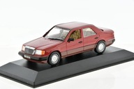 MERCEDES Benz 230 E Red W124 1991 1/43 MINICHAMPS 3203