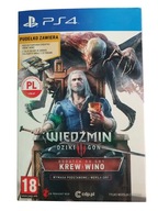 Wiedźmin 3: Krew i wino PlayStation 4 (PS4) - Nowa w folii
