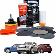 Zestaw do regeneracji reflektorów samochodowych polerowanie lamp
