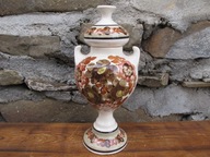 Amfora/ Wazon z Pokrywką wzór 673- 4_ Fajans Koło_ PRL VINTAGE