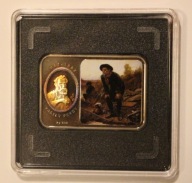 VASILY PEROV 1 $ DOLAR 2011 NIUE "MALARZE ŚWIATA" - CERTYFIKAT, RZADKOŚĆ