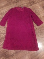 Sukienka dziewczęca 164 czerwona ZARA koronka