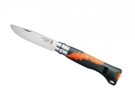 Nóż składany turystyczny Opinel No.07 Outdoor Junior - Khaki/Orange