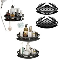 2 SZT PÓŁKA WISZĄCA SAMOPRZYLEPNA LOFT ŚCIENNA ŁAZIENKOWA POD PRYSZNIC