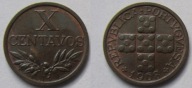 Portugalia 10 centavos 1968
