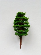 skala H0,TT,N drzewo na makietę dioramę wysokość 7 cm.