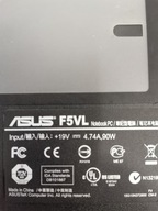 Kadłubek obudowa dolna ASUS F5VL