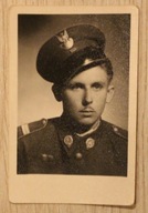 ŻOŁNIERZ, WOJSKOWY - CIEKAWE ZDJĘCIE, 1952 rok