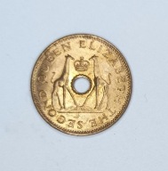 RODEZJA I NIASA - NYASALAND - 1/2 PENCE 1957 (3) - PIĘKNA
