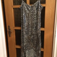 SUKIENKA INTERNACIONAL XL-2XL SZARA PANTERK CEKINY