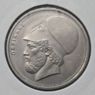 *GRECJA [0032] *20 drachm 1978 Trzecia Republika Akropol, Perykles polityk