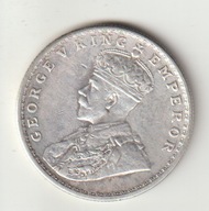 India 1 rupia1920 srebro piekny stan