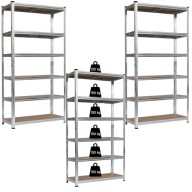 Regał magazynowy metalowy Thomas 222 x 90 x 40 cm max 150 kg na półkę