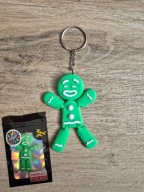 Breloczek Pierniczek Zielony 3D - Brelok Druk3d fidget Keychain mixGadzet