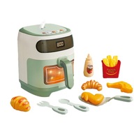 FRYTKOWNICA INTERAKTYWNA DLA DZIECI WIELOFUNKCYJNA AGD ZABAWKA AKCESORIA 3+