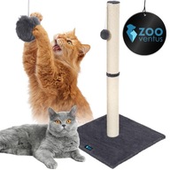 Drapak dla kota sizalowy słupek do drapania wieża 62cm + zabawka