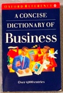A Concise Dictionary of Business